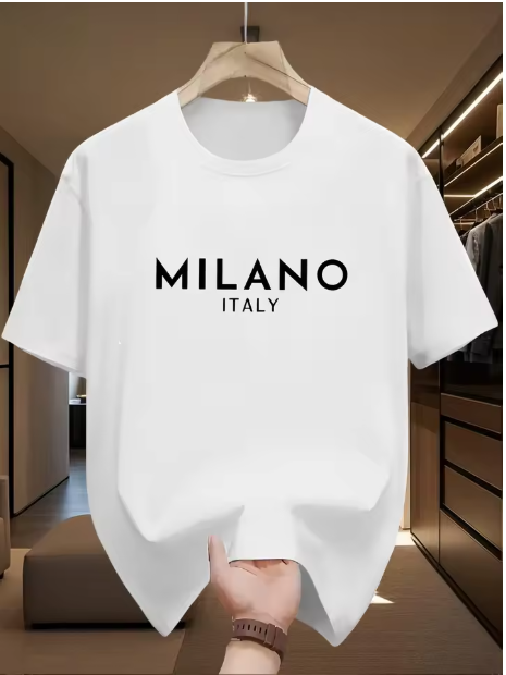 Men's Pure Cotton Fashionable  - Street Fashion Milan avis et prix
