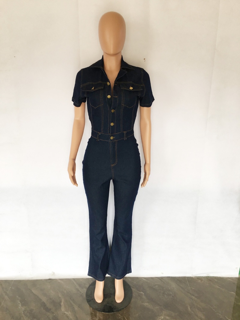 Streetwear Denim Jumpsuit Autu - Street Fashion Jeans Women avis et prix