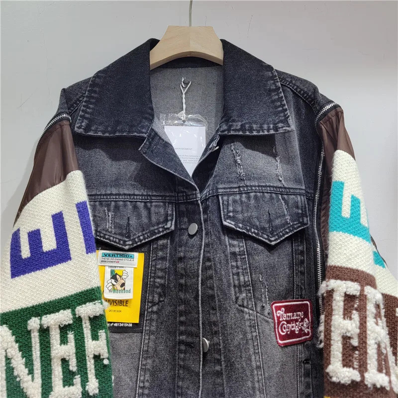 Women Denim Jacket  Autumn Fas - Street Fashion Jeans Women avis et prix