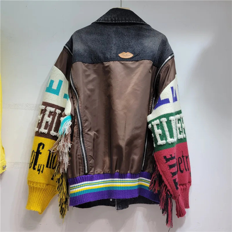 Women Denim Jacket  Autumn Fas - Street Fashion Jeans Women avis et prix