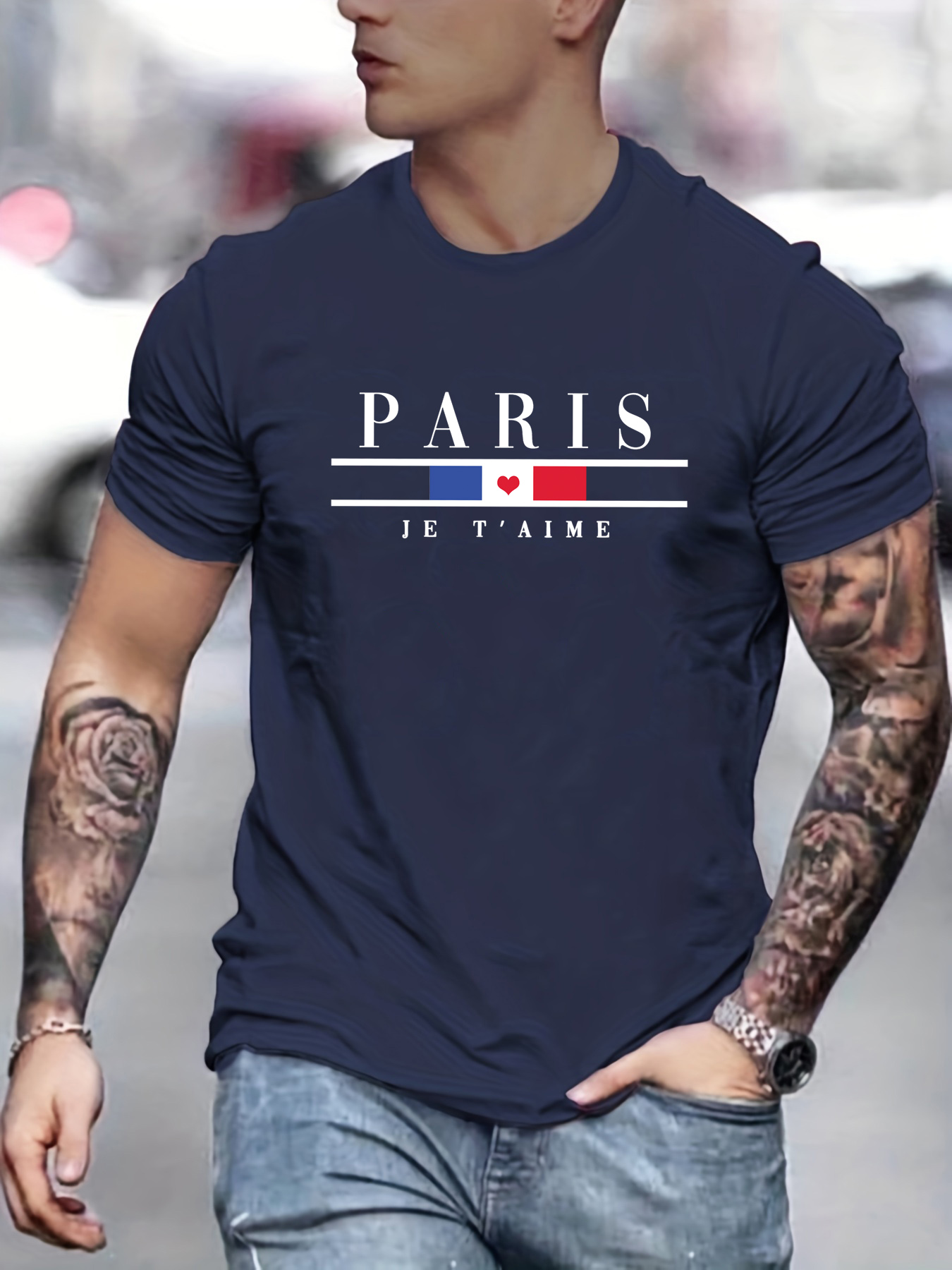 Men's Summer 100% Pure Cotton  - Street Fashion Paris avis et prix