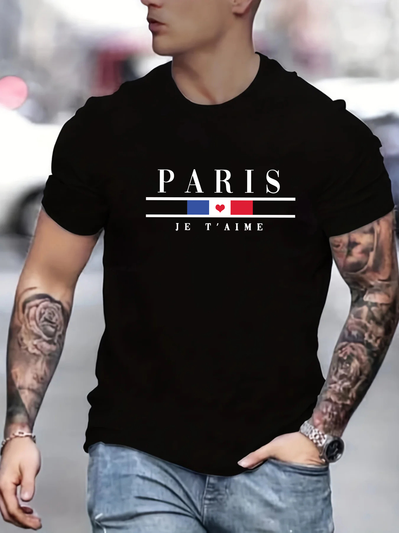 Men's Summer 100% Pure Cotton  - Street Fashion Paris avis et prix