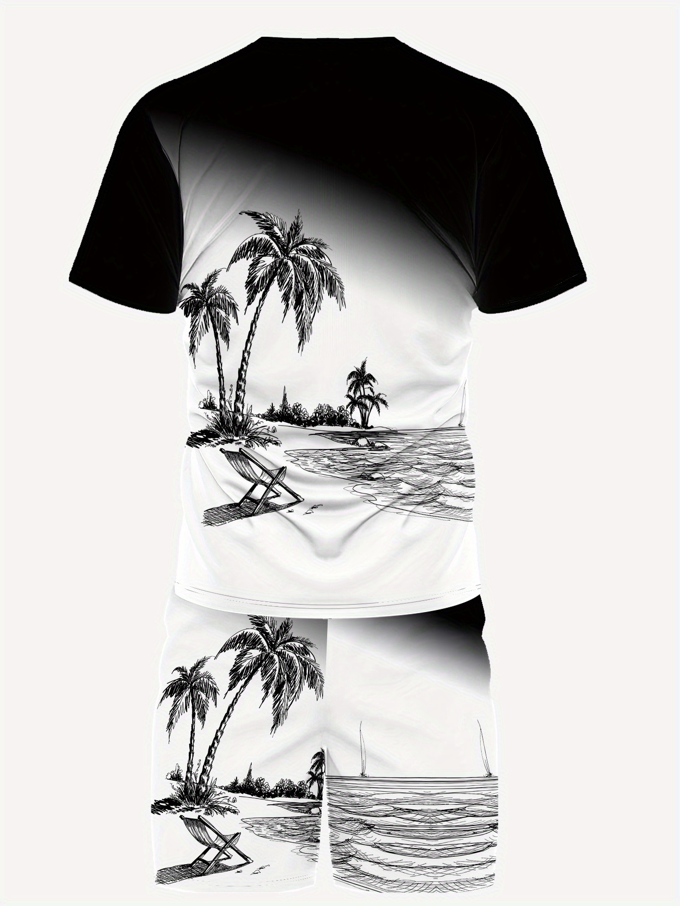 2026 Summer New Men's Short-Sl - Street Fashion Designer avis et prix