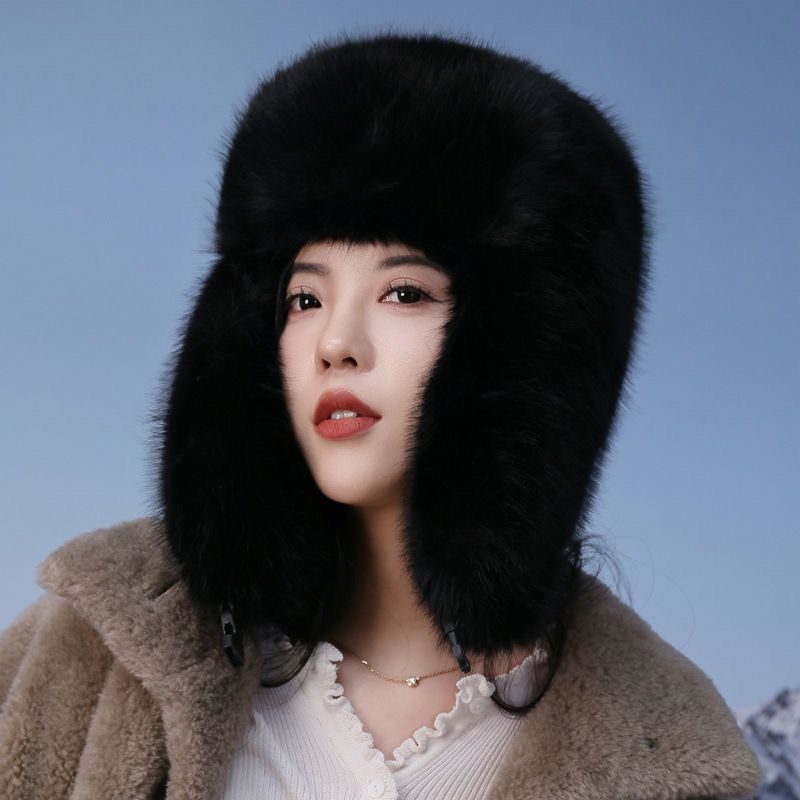 2025 New Winter Women Faux Fur - Bucket Hat Embroidered avis et prix