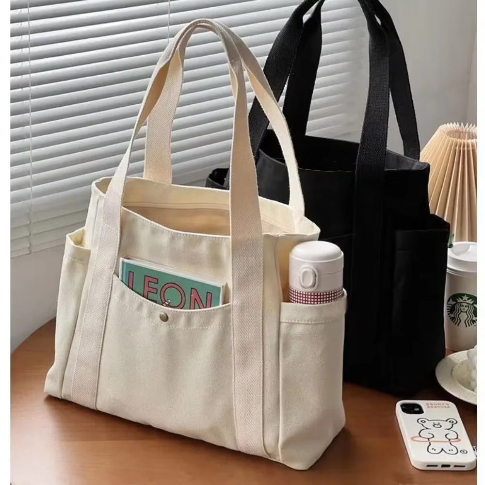 Large Capacity Canvas Tote Bag - Tote Bag Canvas Print avis et prix