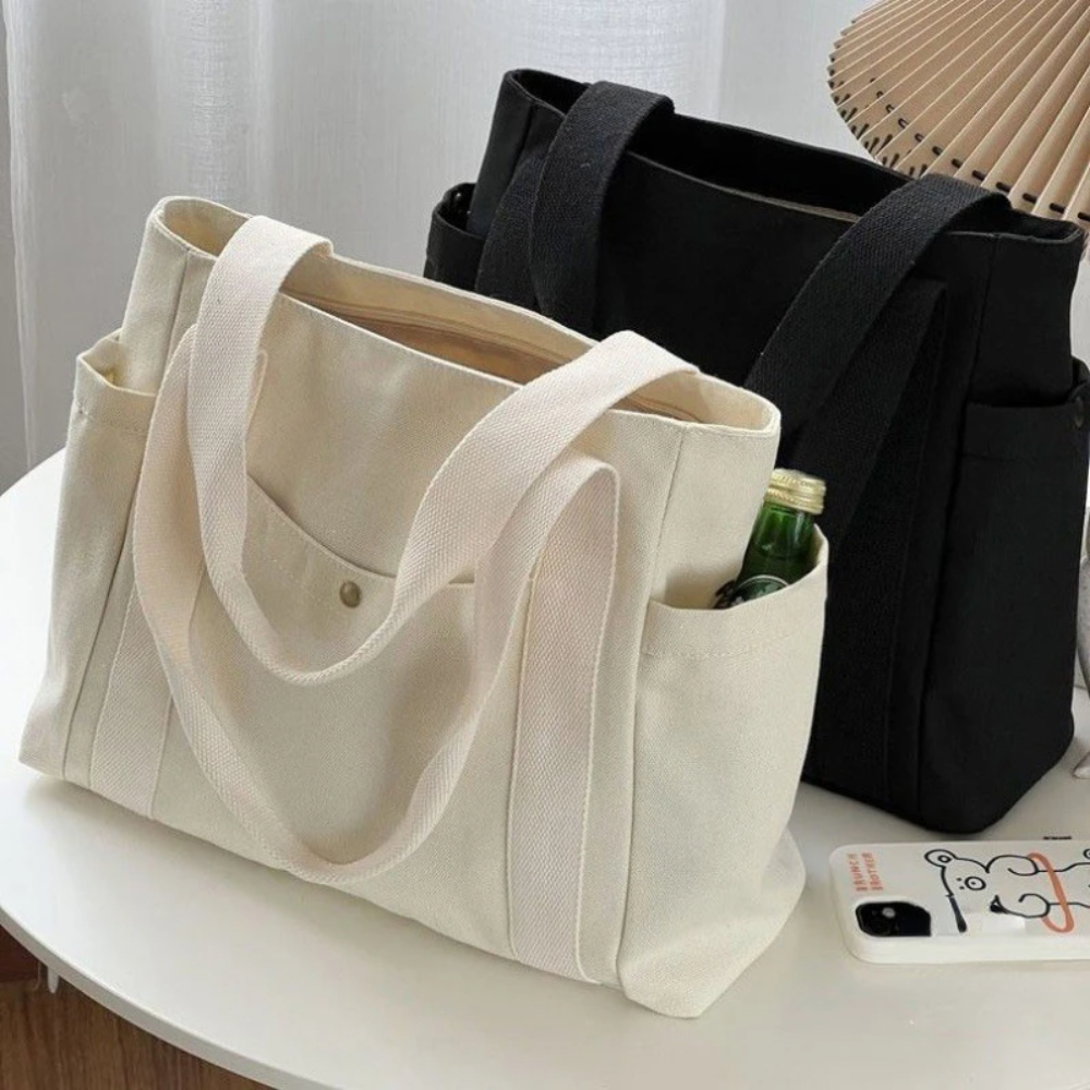 Large Capacity Canvas Tote Bag - Tote Bag Canvas Print avis et prix