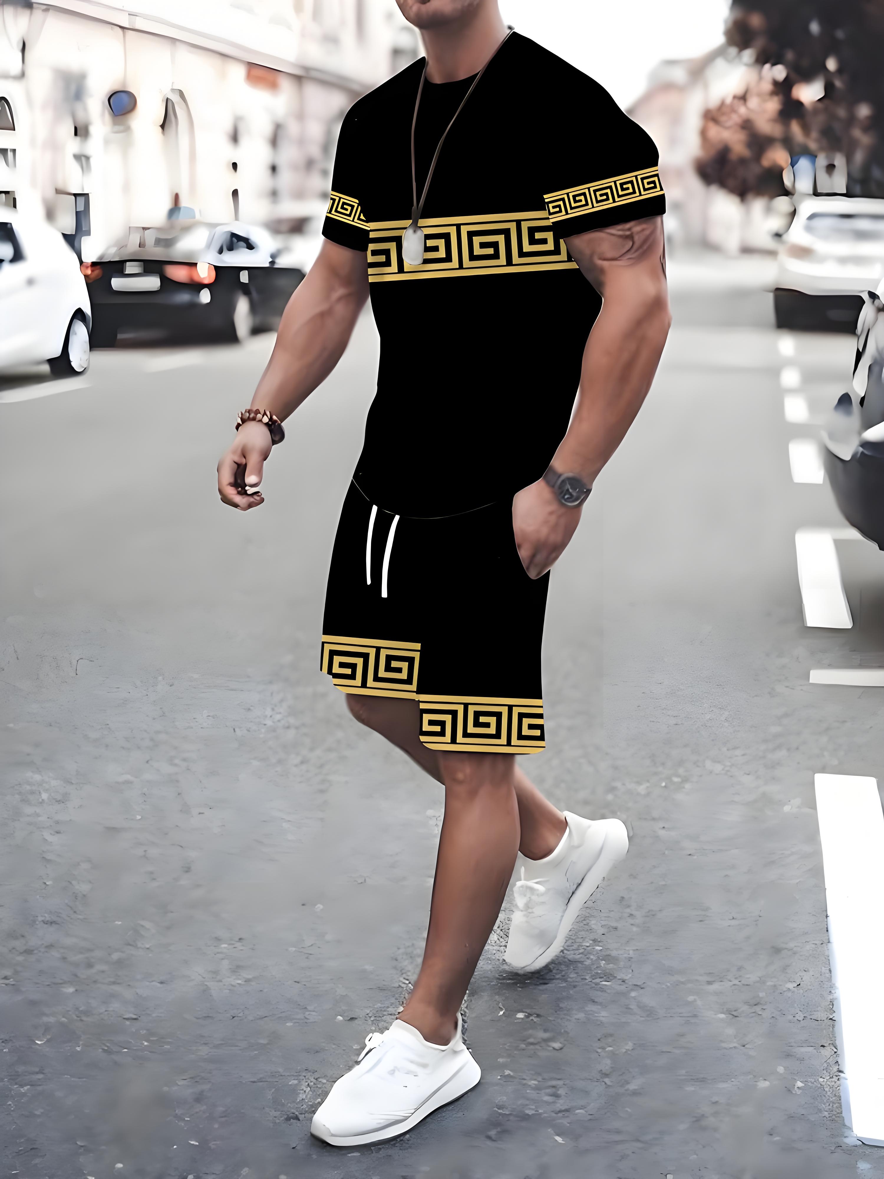 New Plus Size Men's T-shirt An - Street Fashion Tshirt avis et prix