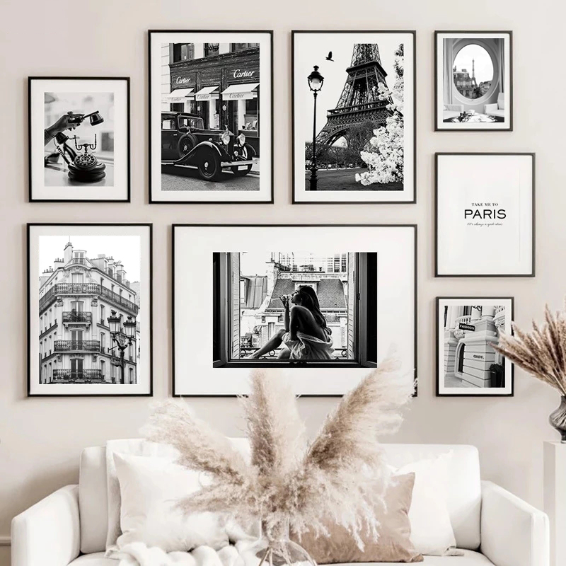 Fashionable Black and White Po - Street Fashion Paris avis et prix