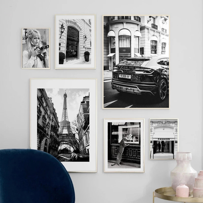 Fashionable Black and White Po - Street Fashion Paris avis et prix
