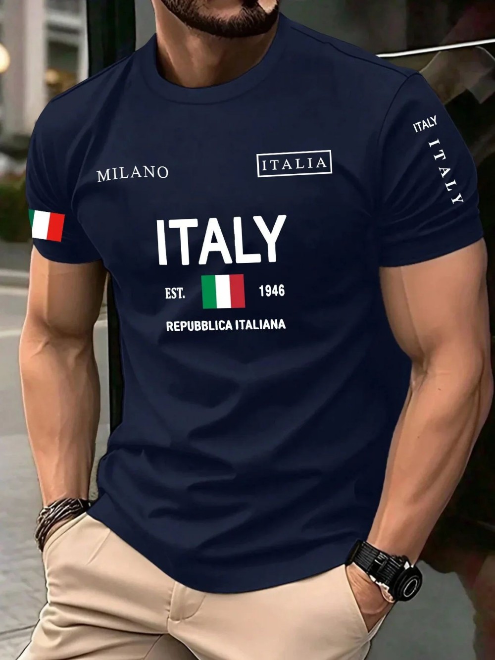 European and American men's su - Street Fashion Milan avis et prix