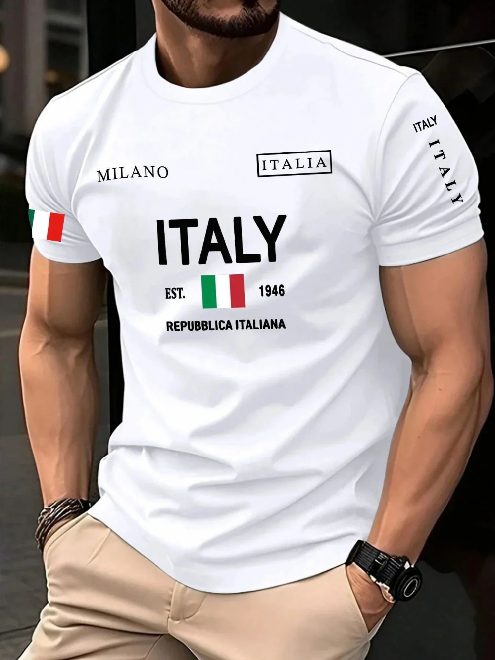 European and American men's su - Street Fashion Milan avis et prix