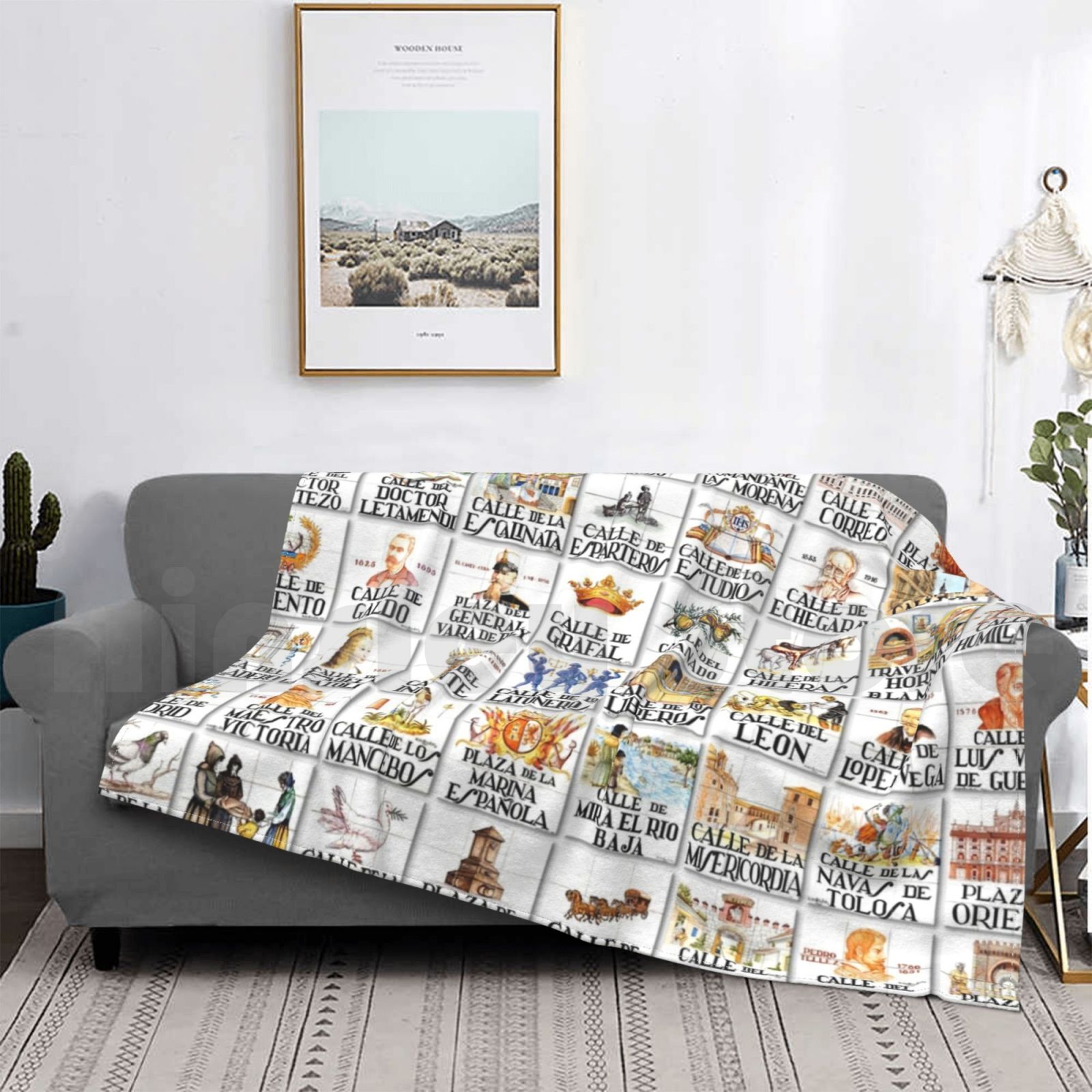 Street Signs Blanket Fashion C - Street Fashion In Spain avis et prix