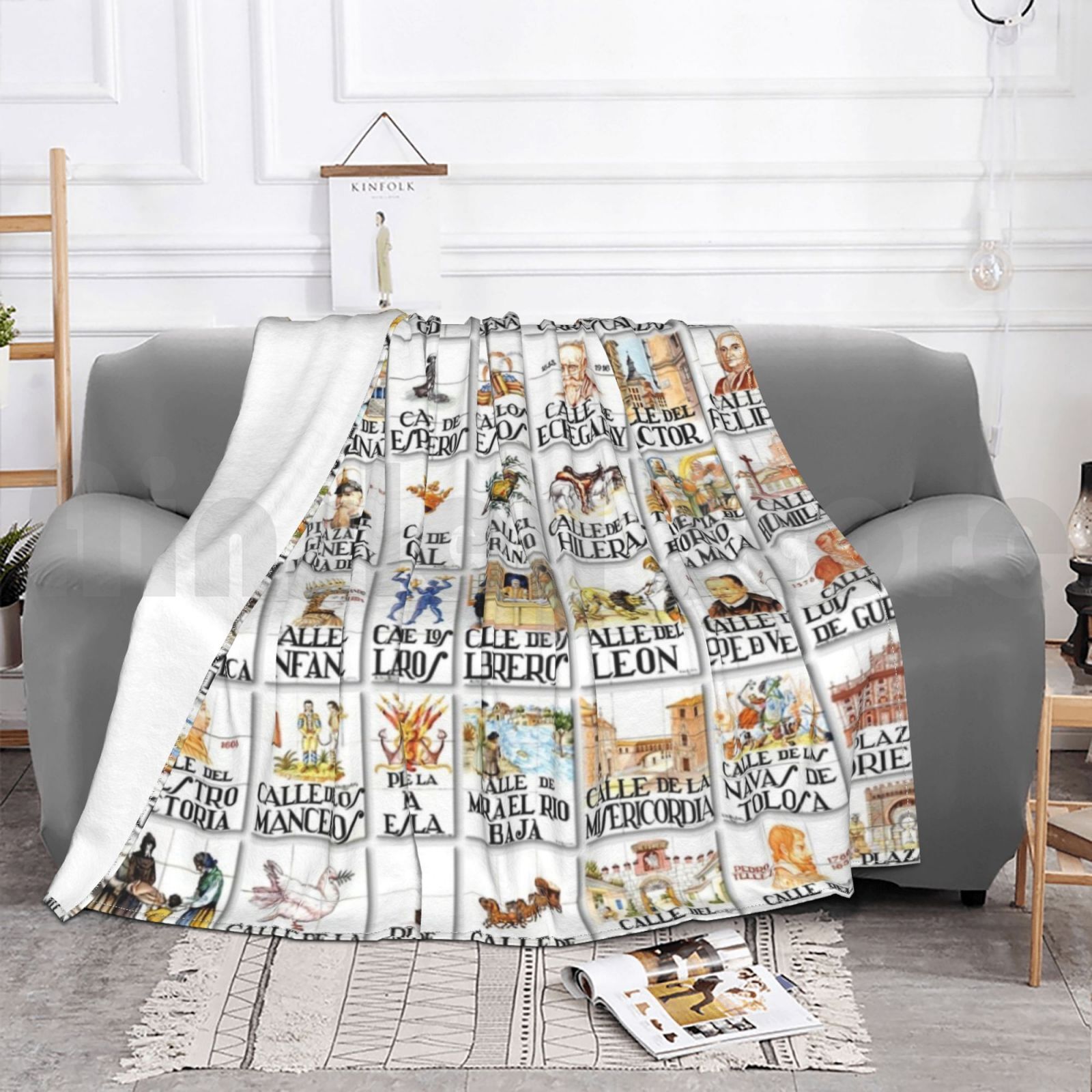 Street Signs Blanket Fashion C - Street Fashion In Spain avis et prix