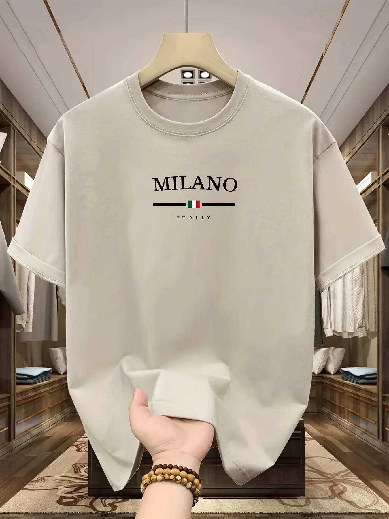 Men's 100% pure cotton fashion - Street Fashion Milan avis et prix