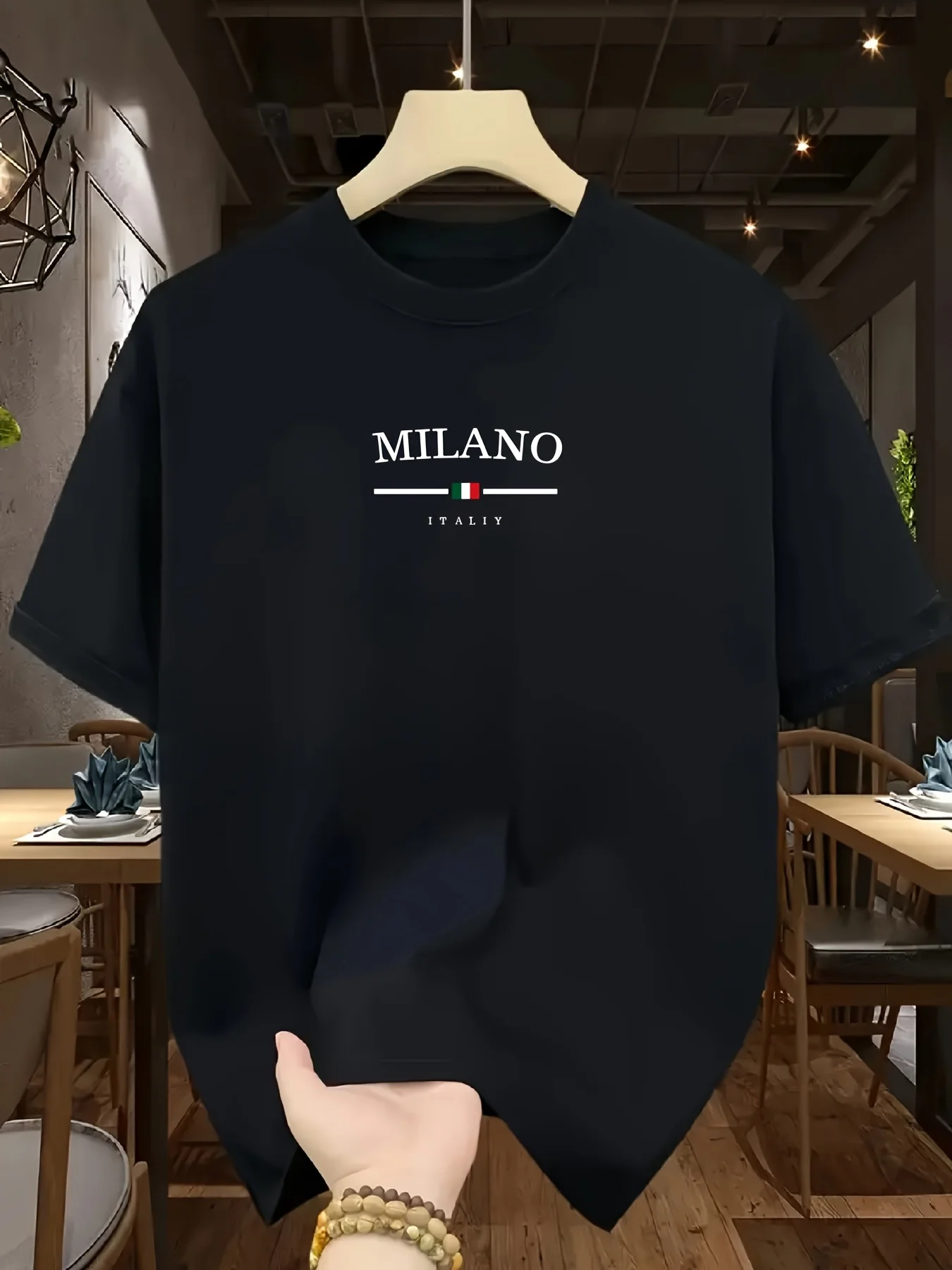 Men's 100% pure cotton fashion - Street Fashion Milan avis et prix