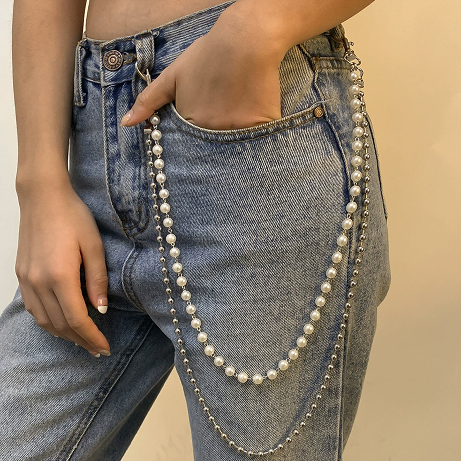Simple Waist Chain For Women T - Street Fashion Jeans Women avis et prix