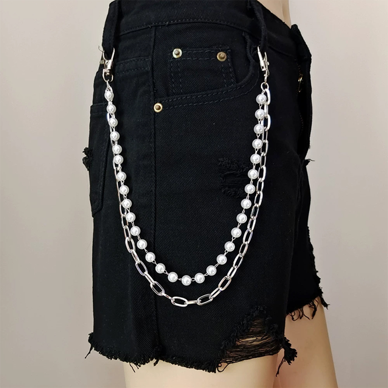 Simple Waist Chain For Women T - Street Fashion Jeans Women avis et prix