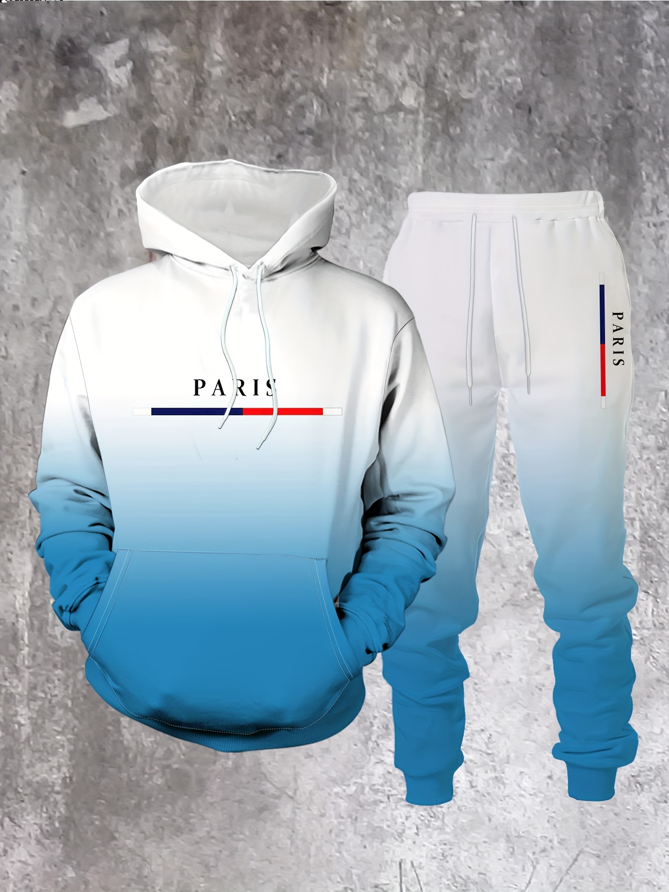 Gradient Color Paris Tracksuit - Street Fashion Paris avis et prix