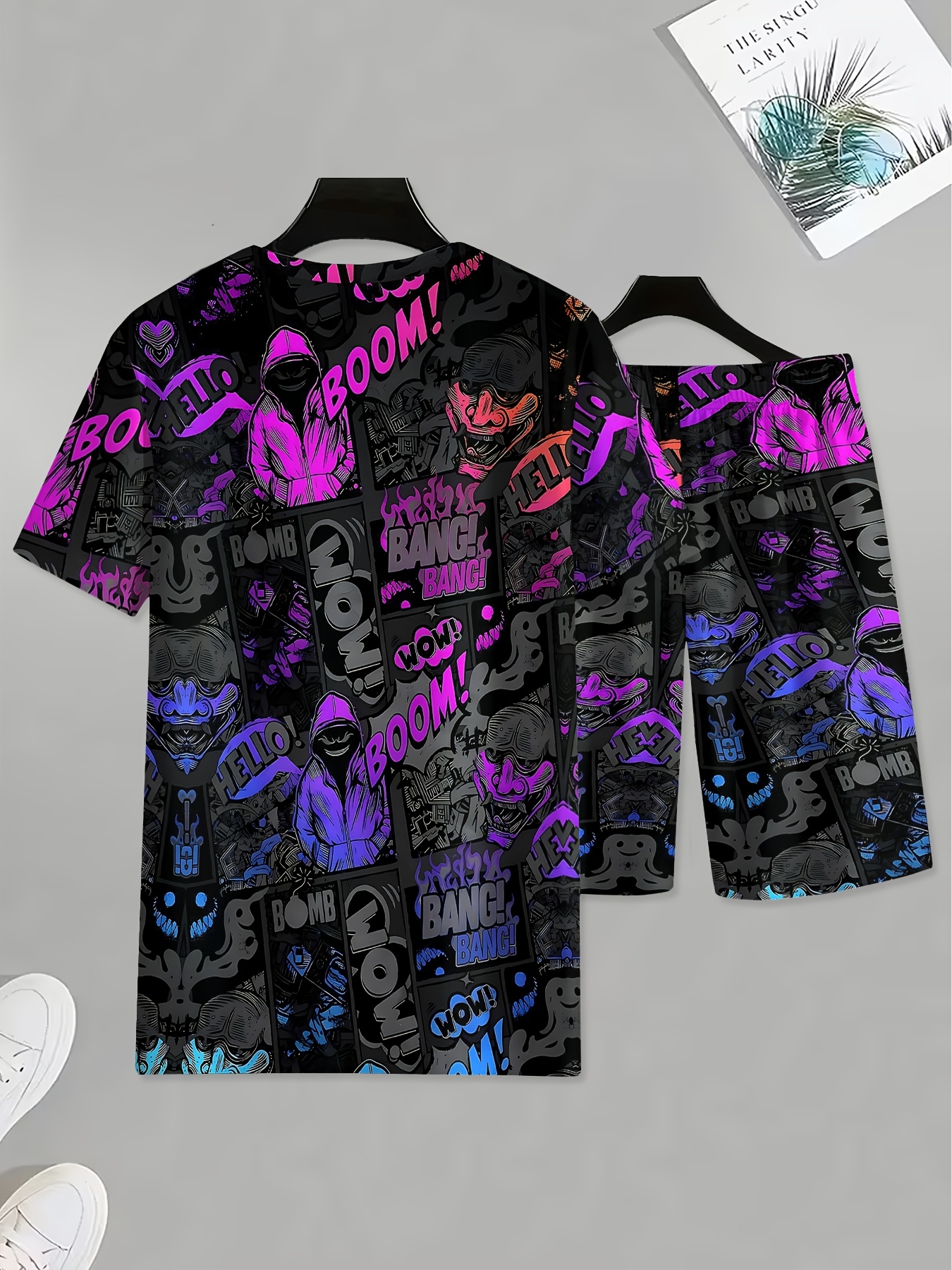 2026 Summer New Men's Short-Sl - Street Fashion Designer avis et prix