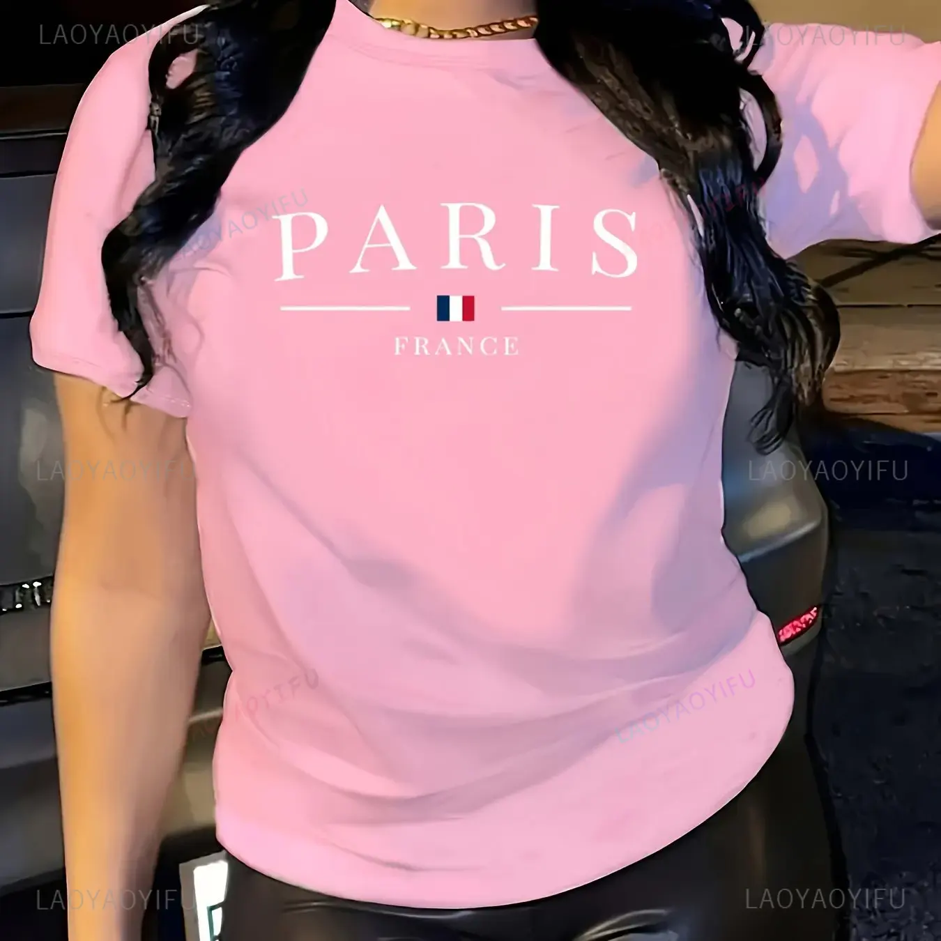 Unisex Paris France Print Shor - Street Fashion Paris avis et prix