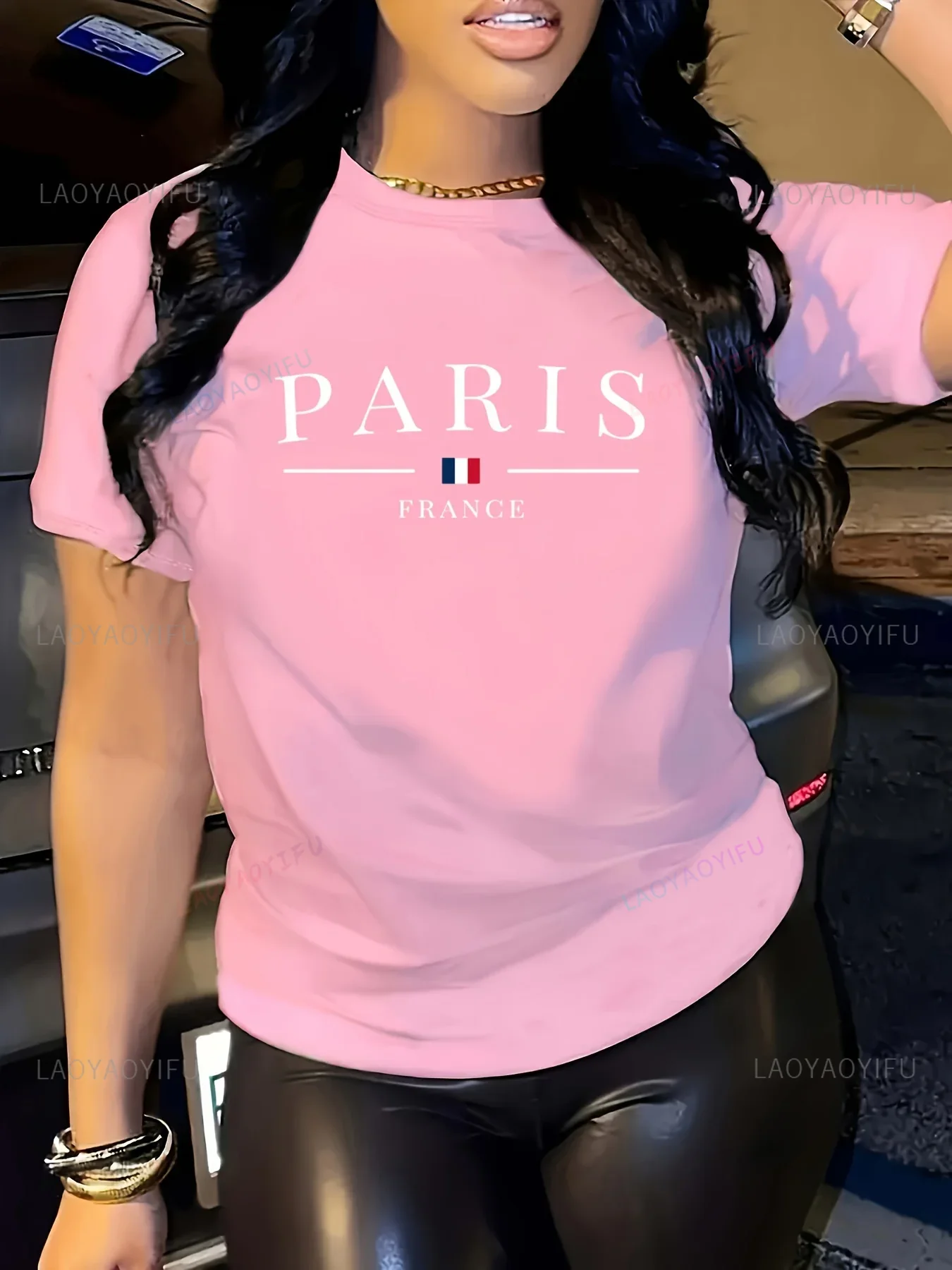 Unisex Paris France Print Shor - Street Fashion Paris avis et prix