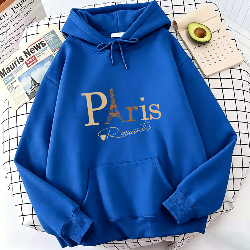 Fashion Paris Letter Print Hoo - Street Fashion Paris avis et prix
