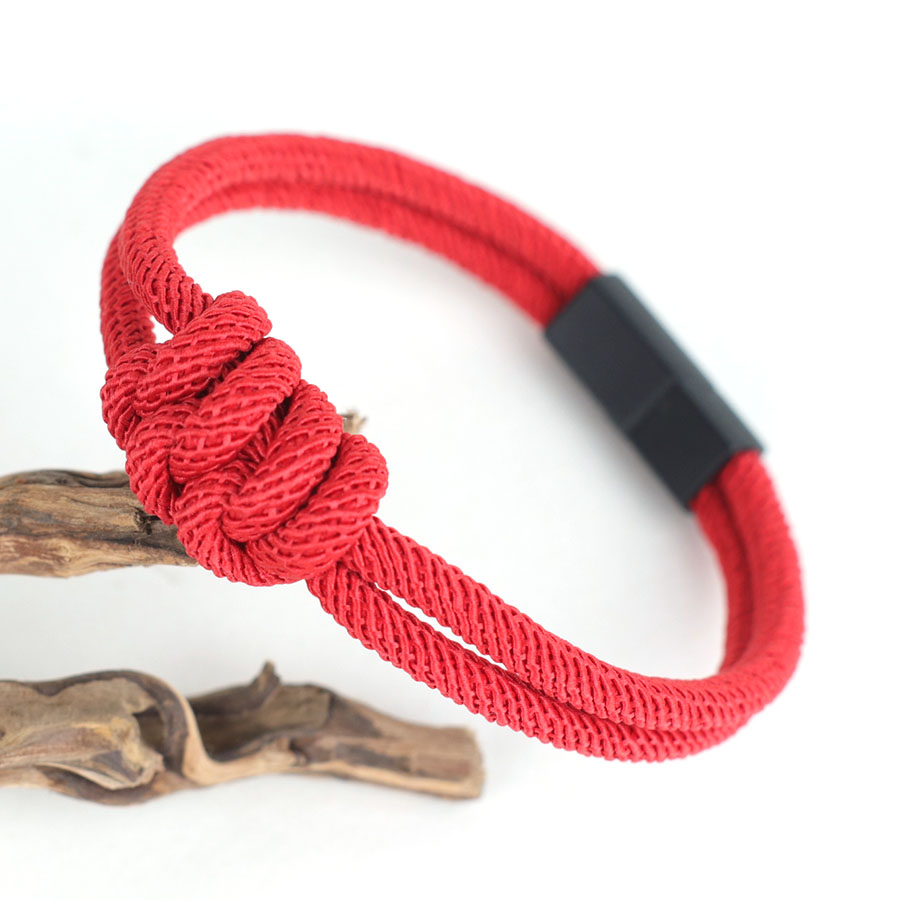 Stylish Men Rope Bracelet High - Street Fashion Milan avis et prix