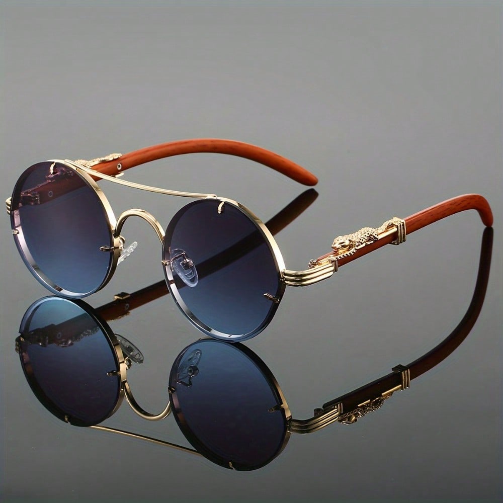 Stylish Round Metal Frame Sung - Street Fashion Luxury avis et prix