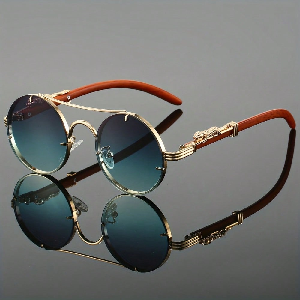 Stylish Round Metal Frame Sung - Street Fashion Luxury avis et prix