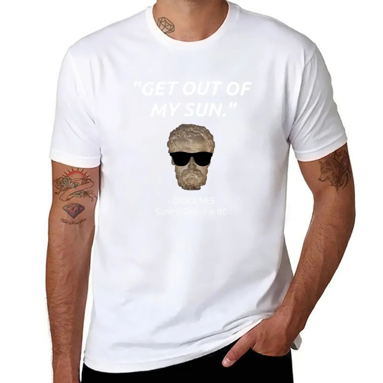 Funny Diogenes Quote T-shirt P - Street Fashion Quotes avis et prix