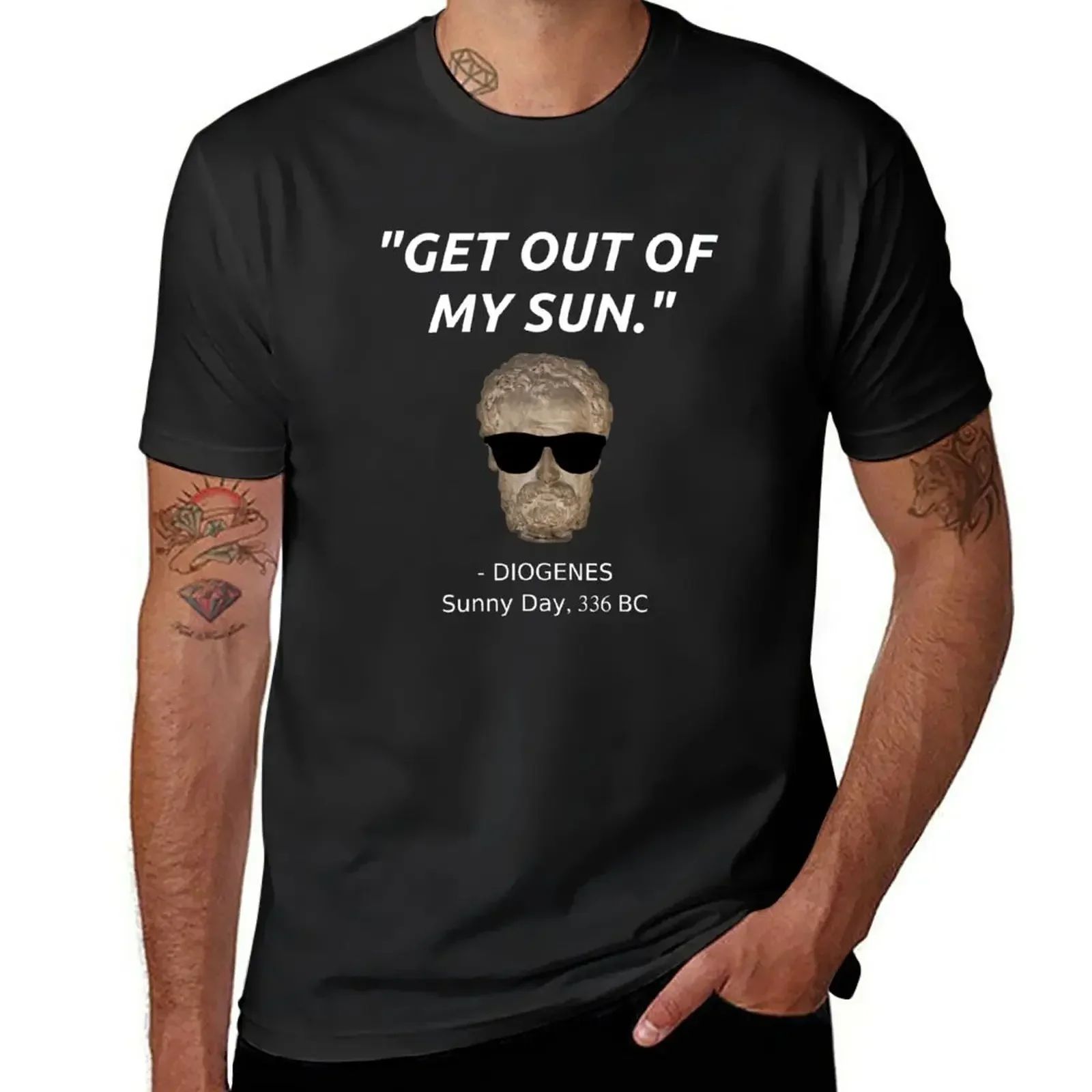 Funny Diogenes Quote T-shirt P - Street Fashion Quotes avis et prix
