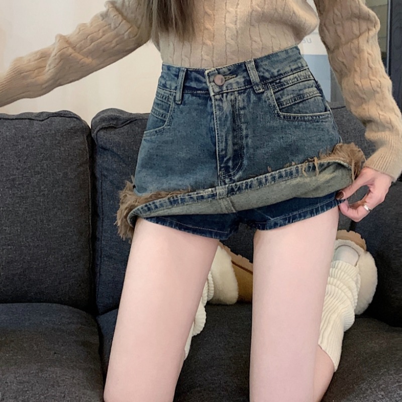 Y2k Shorts Denim Shorts Summer - Street Fashion Jeans Women avis et prix