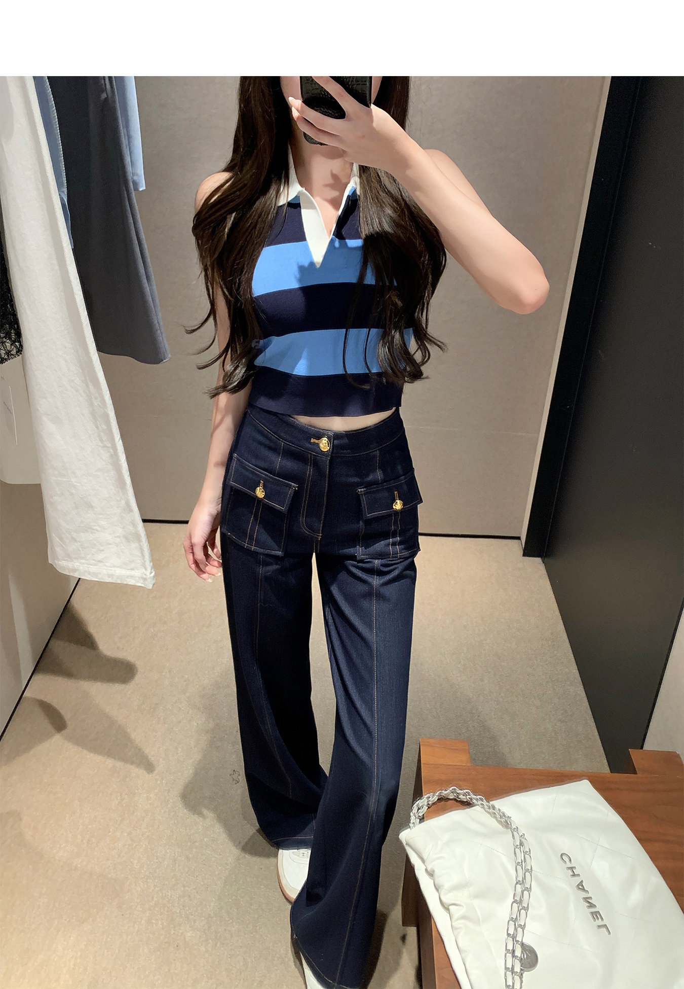 Y2K 2026 new button retro jean - Street Fashion Jeans Women avis et prix