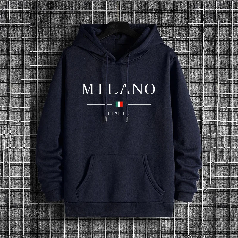 Italy Milan Fashion Men's Hood - Street Fashion Milan avis et prix
