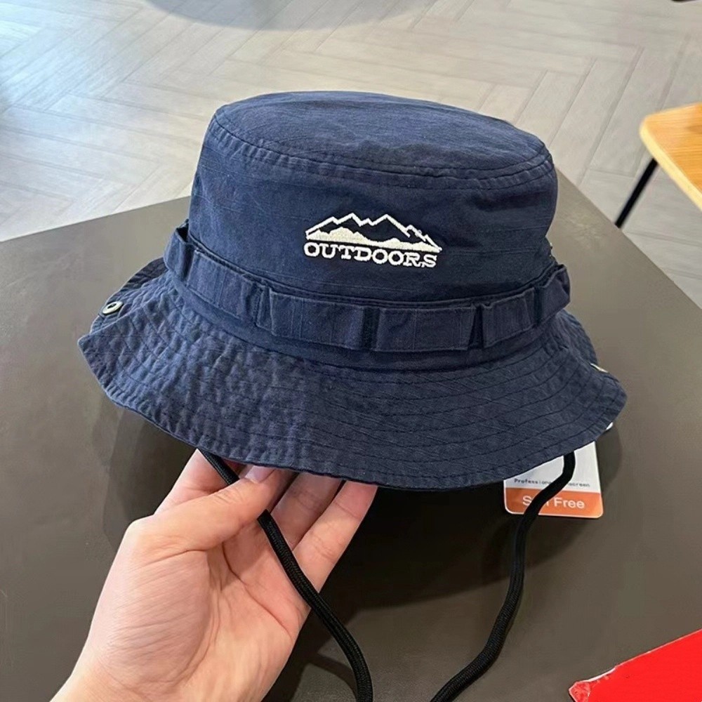 Camping Mountain Climbing Hat  - Bucket Hat Embroidered avis et prix
