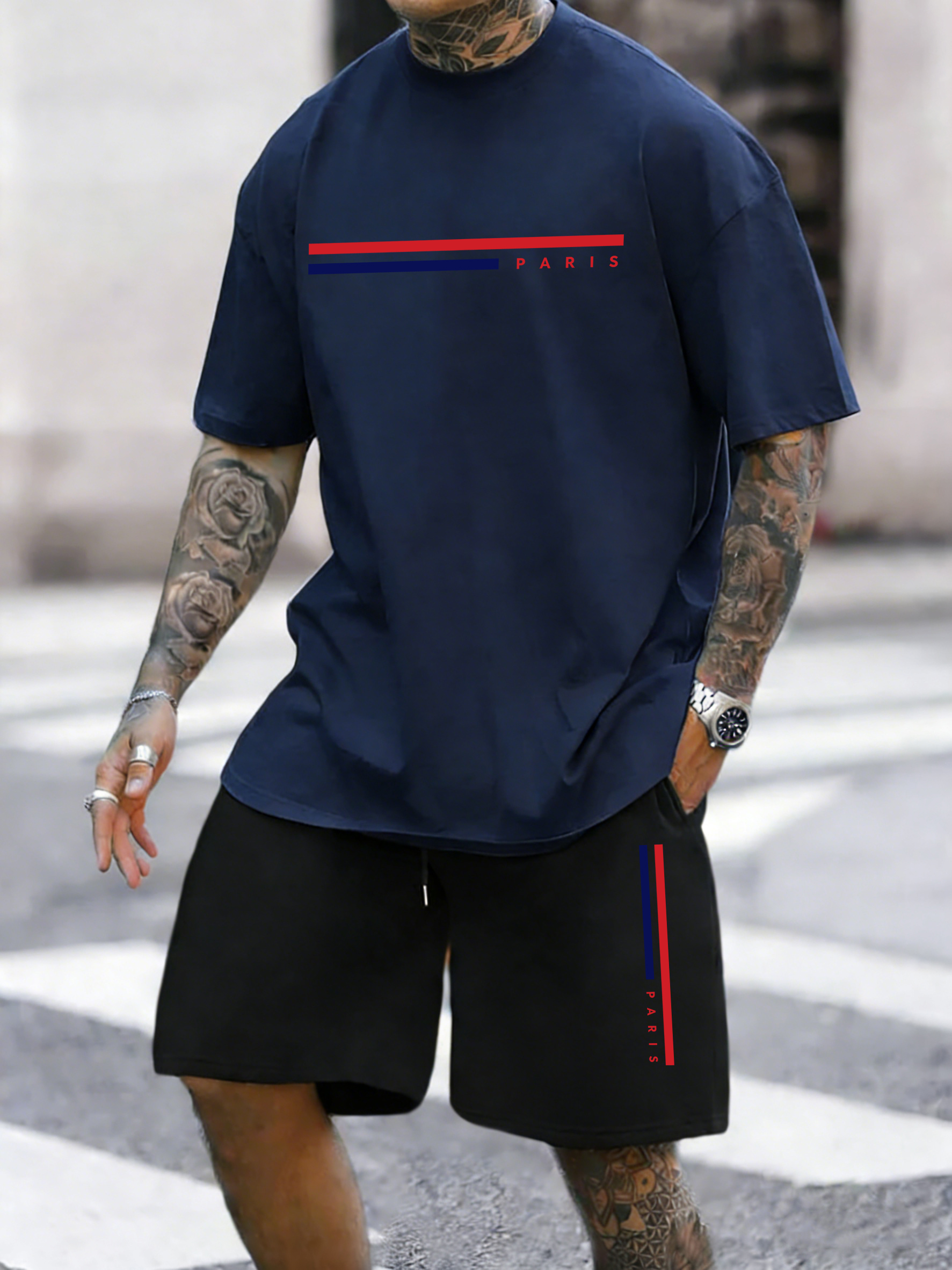 Paris Line Simple Pattern Summ - Street Fashion Paris avis et prix