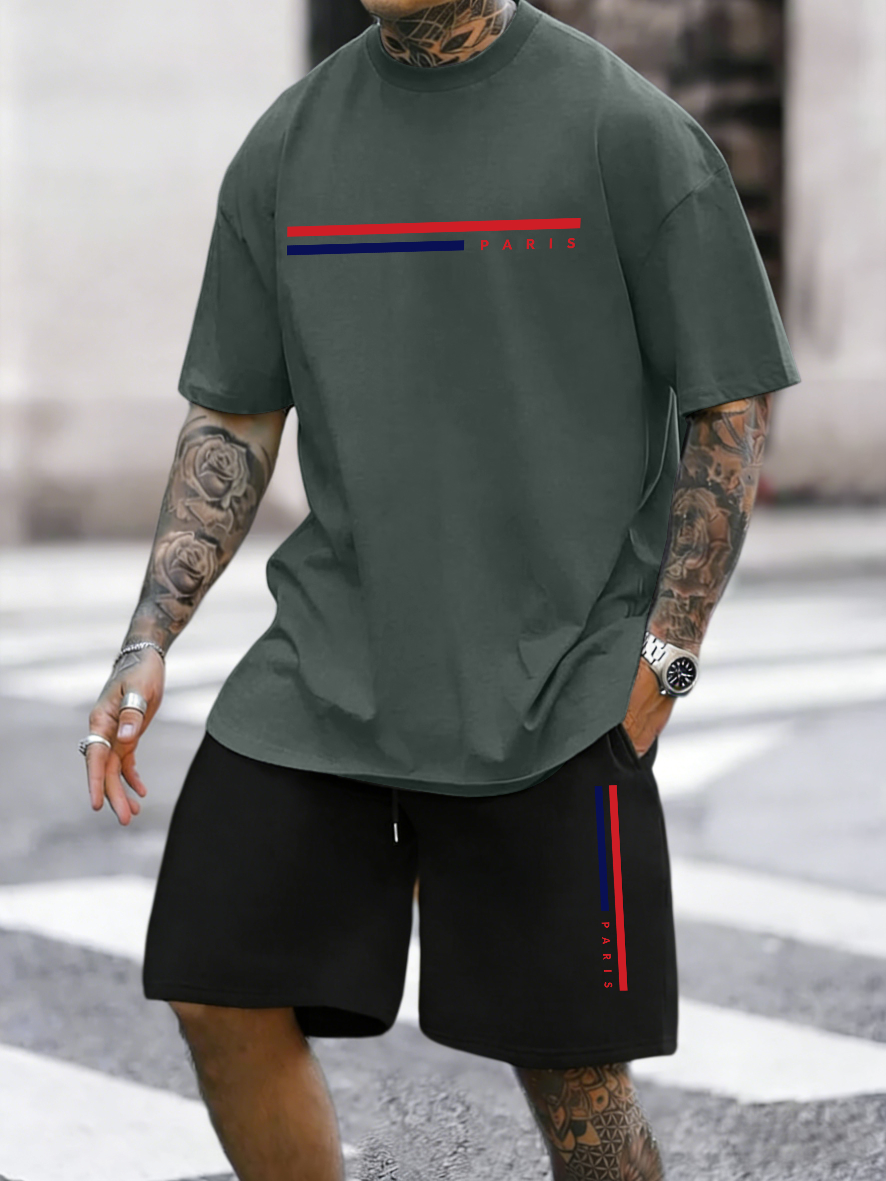 Paris Line Simple Pattern Summ - Street Fashion Paris avis et prix