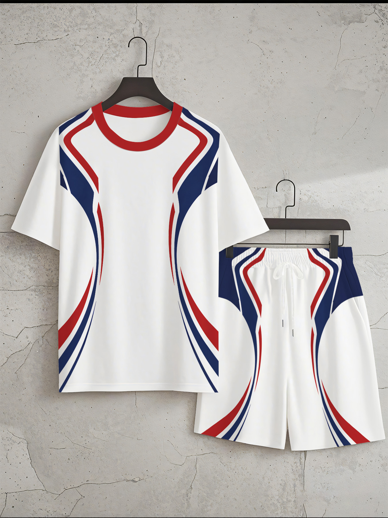 2026 Summer New Men's Short-Sl - Street Fashion Designer avis et prix