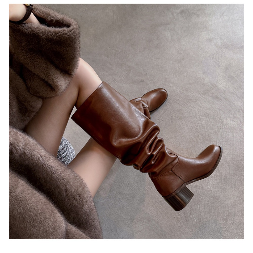 Knee High Heels Women Boots Le - Street Fashion Designer avis et prix