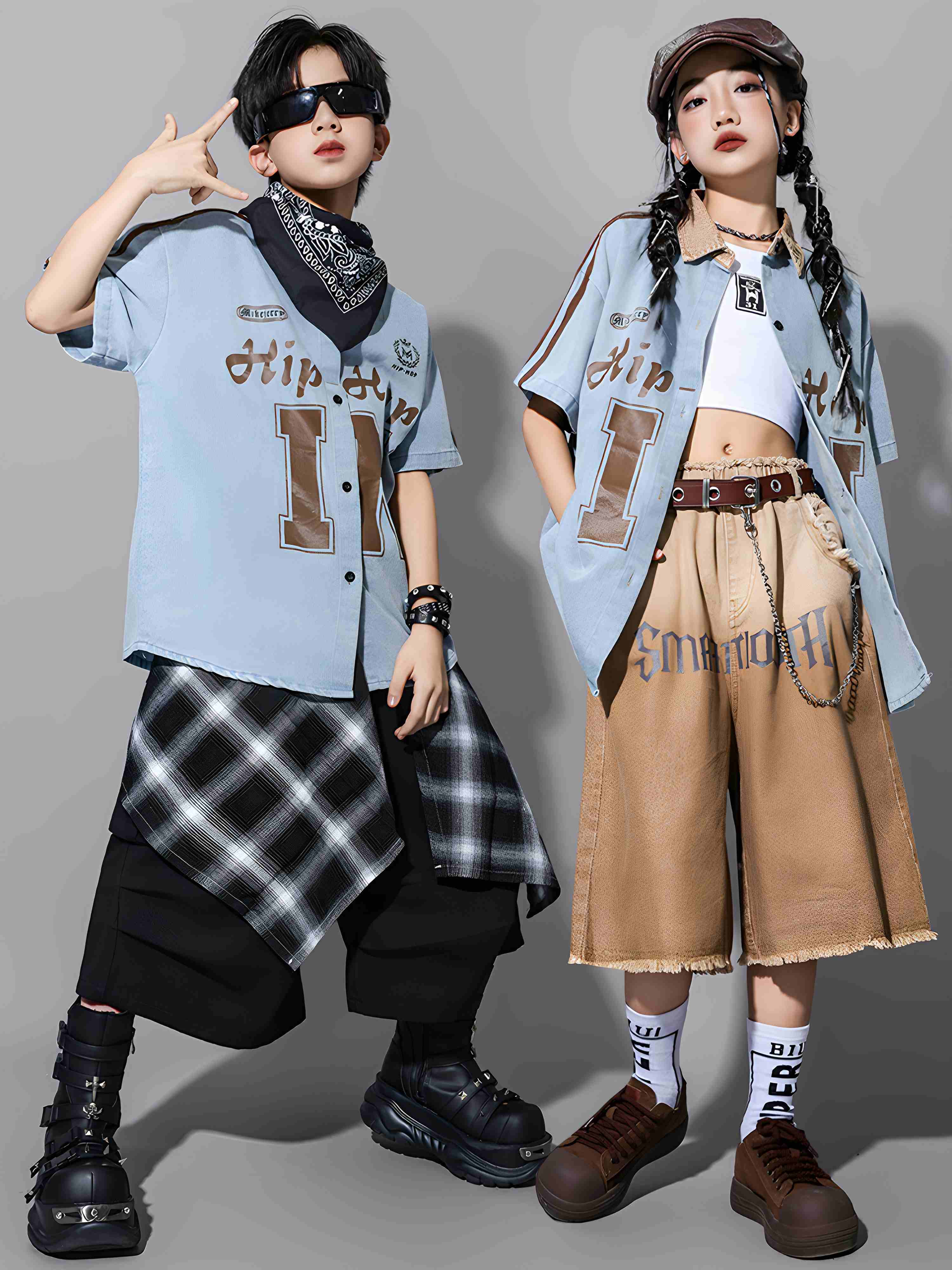 Girls Hip Hop Dance Costume Bo - Street Fashion Boy avis et prix