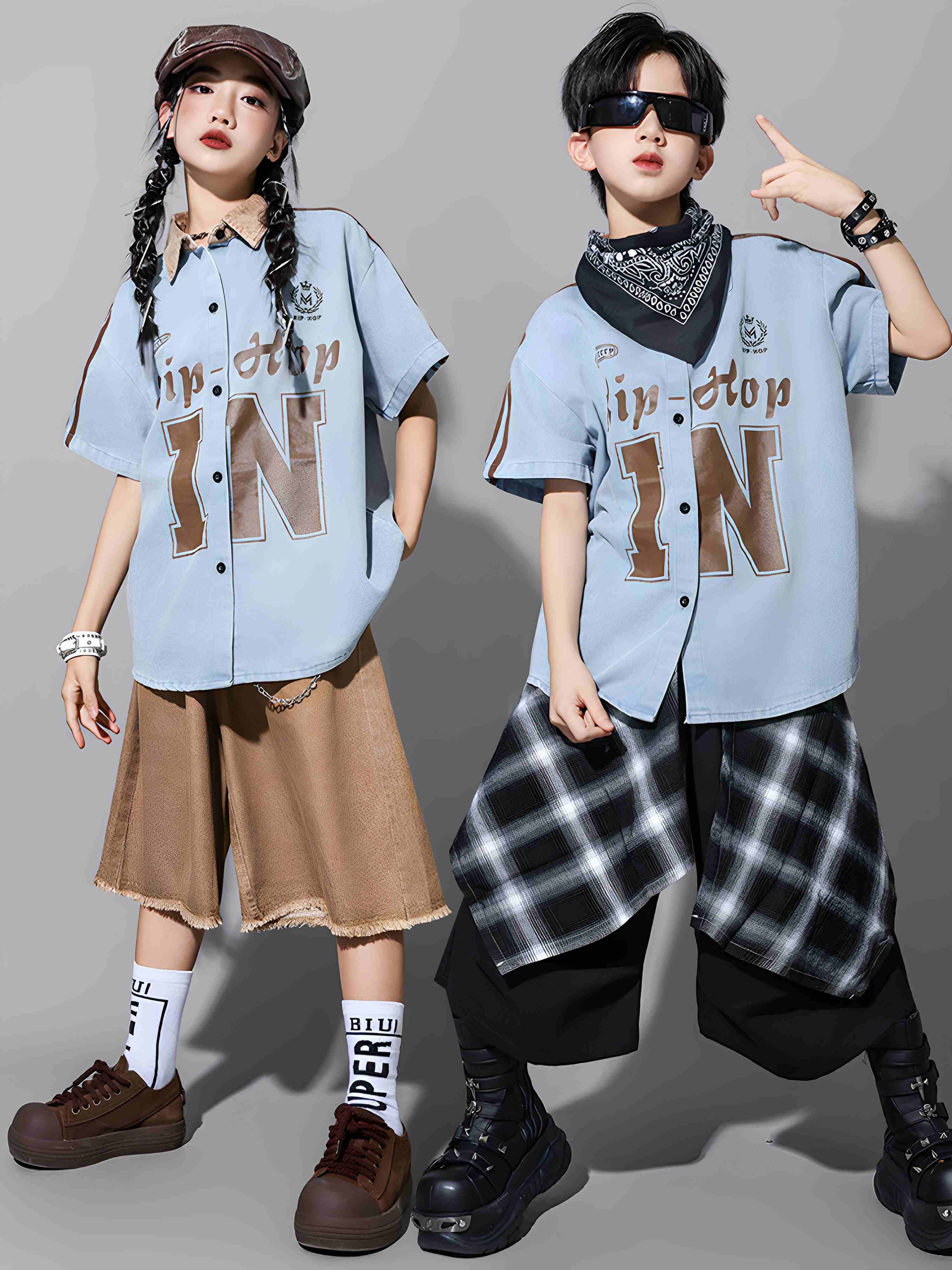 Girls Hip Hop Dance Costume Bo - Street Fashion Boy avis et prix