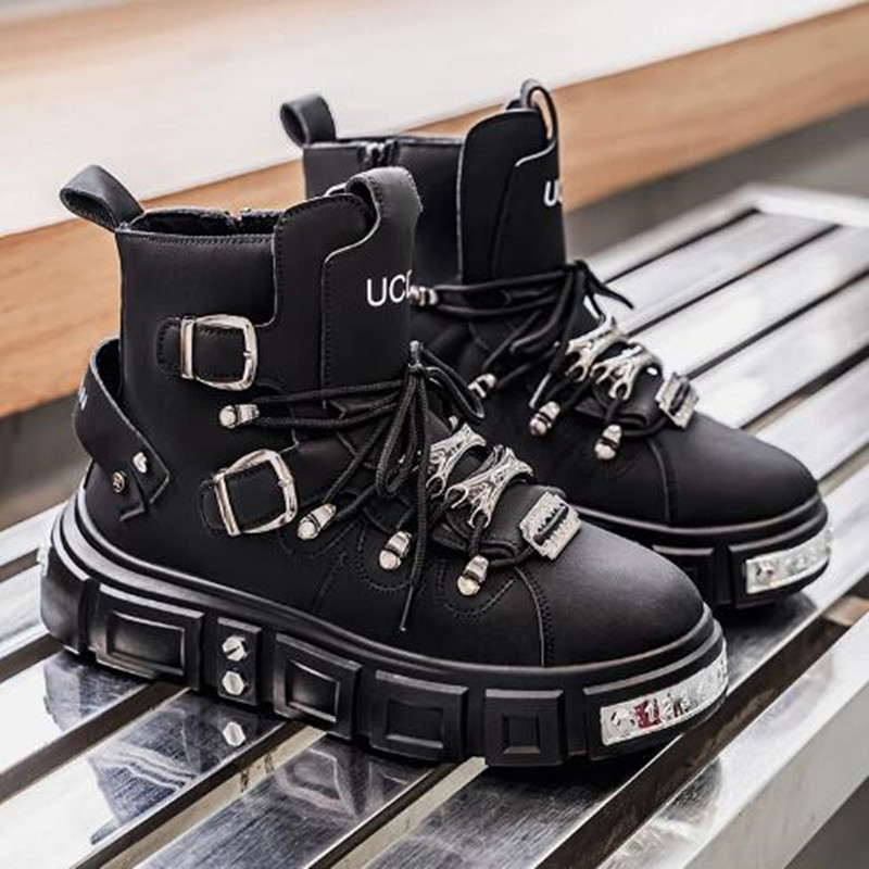 Fashion Rivet Black High top S - Street Fashion Luxury avis et prix