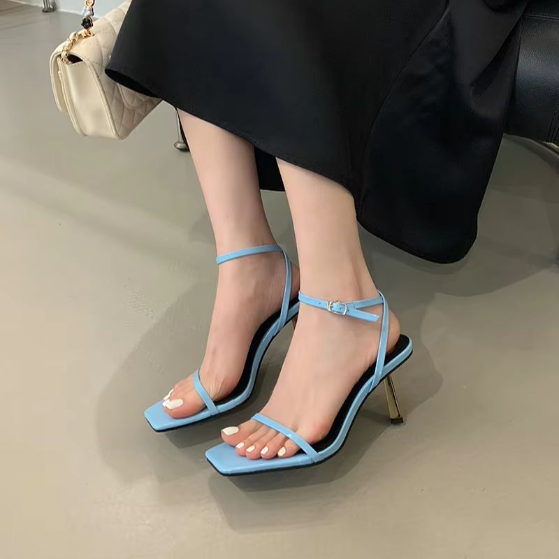 Luxury Metal Thin High Heels W - Street Fashion Luxury avis et prix