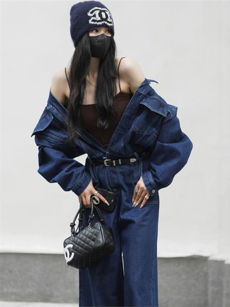 Street Denim Jeans Jumpsuit fo - Street Fashion Jeans Women avis et prix